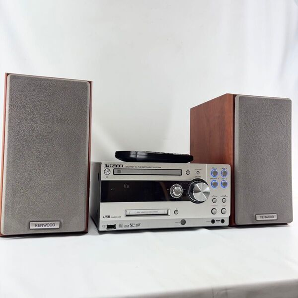 【美品】 KENWOOD コンポ UD-A77 LS-UDA-M L・R リモコン付