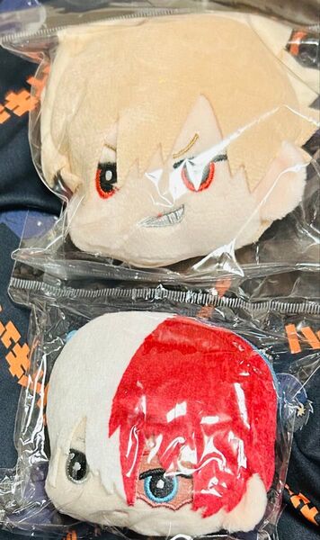 僕のヒーローアカデミア もふもふコインケース vol.2 爆豪勝己 轟焦凍 ミニポーチ ぬいぐるみ