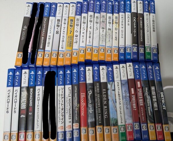 PS4・PS5ソフト 39本まとめ売り