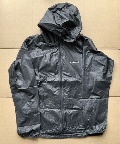 mont-bell モンベル U.L.ストレッチ ウインドパーカ Men's 黒 Lサイズ
