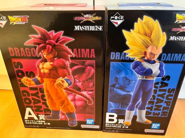 一番くじ ドラゴンボール VSオムニバスCROSS A賞 孫悟空 B賞 ベジータ セット