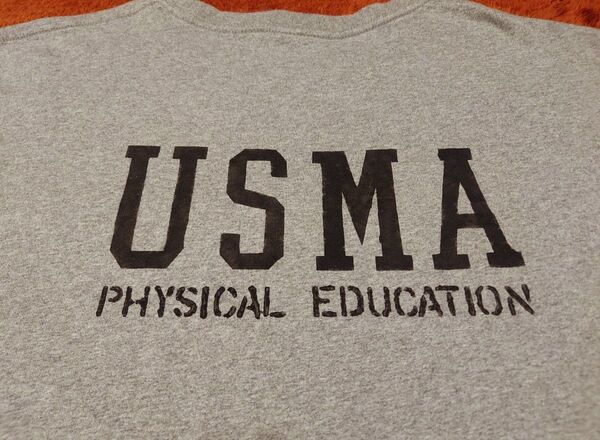 Champion USMA Tシャツ ステンシル グレー TRUE TO ARCHIVES