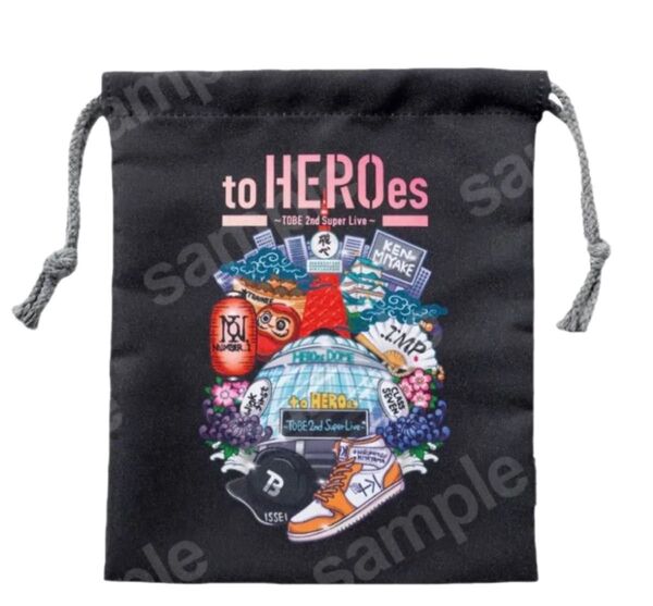 to HEROes〜TOBE 2nd Super Live〜巾着