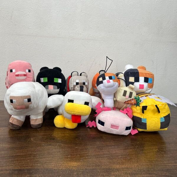 マイクラ マインクラフト ぬいぐるみ プライズ 11体セット