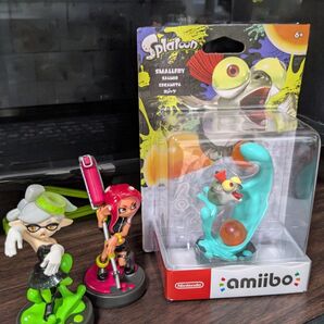 スプラトゥーン amiibo 3体セット コジャケ マリー タコガール