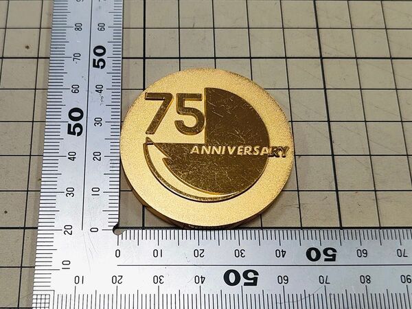 75ANNIVERSARY 75周年記念 記念メダル 24kGP