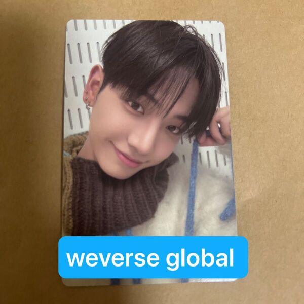 BOYNEXTDOOR NOGENRE オヌルマン weverse global ジェヒョン トレカ