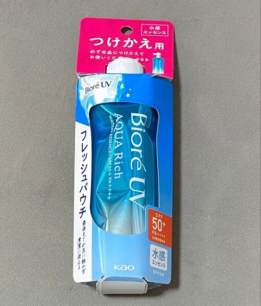 ビオレUV アクアリッチ ウォータリーエッセンス フレッシュパウチ 本体 120g