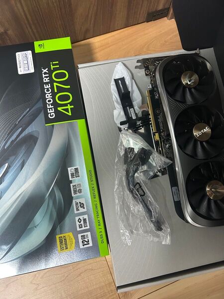ZOTAC RTX4070TI グラフィックボード