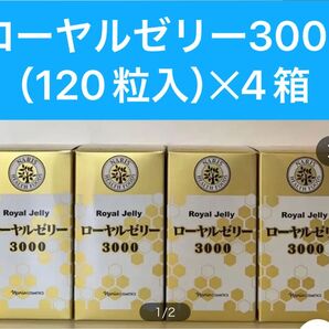 新入荷ナリス化粧品ナリス調製ローヤルゼリー3000 120粒4箱