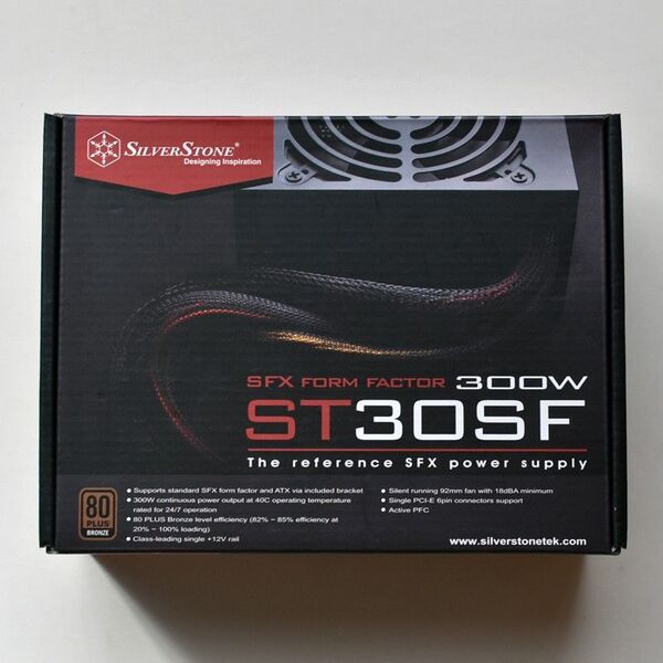 SILVER STONE 電源ユニット V2 POWER SILVERSTONE 300W SFX SST-ST30SF
