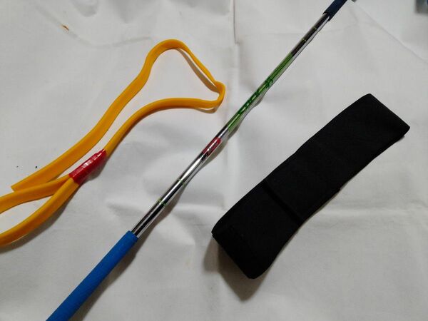 送料無料/計3点■トライワンスティック TRI-ONE STICK 43 ロイヤルコレクション ゴルフ 練習器具/スイングベルト