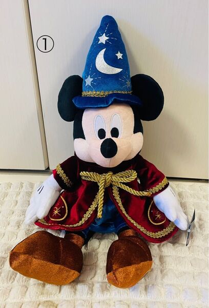 香港ディズニーランド20周年 ファンタジア ミッキーマウスぬいぐるみショルダー お ぬいぐるみ