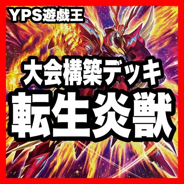 遊戯王 本格構築済み 転生炎獣 デッキ 賜炎の咎姫 レイジングフェニックス 墓穴