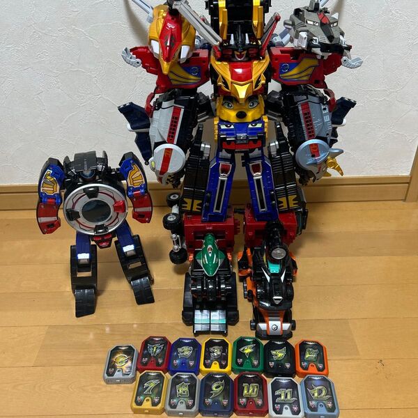 【激レア】DXエンジンオー G12 炎神戦隊ゴーオンジャー まとめ売り 合体 当時物