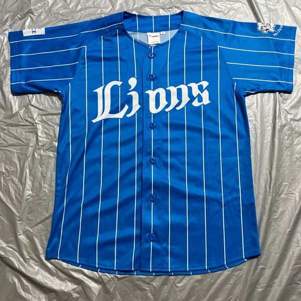プロ野球 埼玉西武ライオンズ レプリカユニフォーム メンズSサイズ プロ野球ベースボールウェア グッズ ファナティクス ブルー B