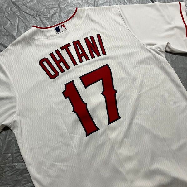 MLB ロサンゼルスエンゼルス#17 大谷翔平 ベースボールユニフォーム メンズLサイズ デッドストック品 NIKE ナイキ