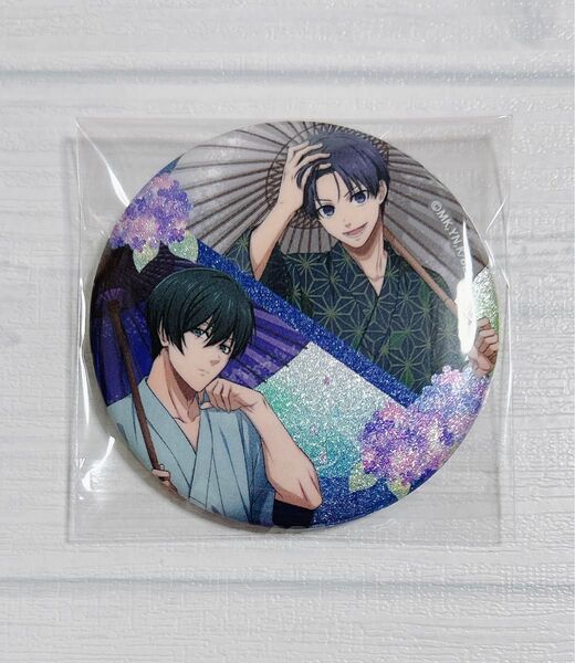 ブルーロック 潔世一&糸師凛 五月雨ver. グリッター 缶バッジ