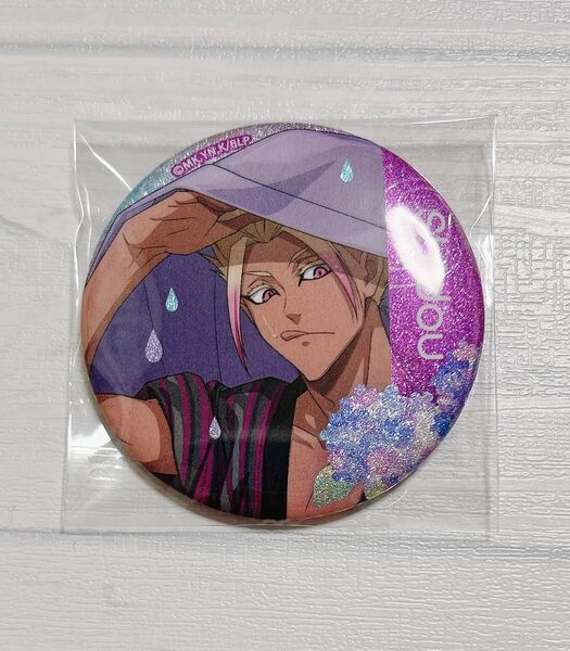 ブルーロック 士道龍聖 五月雨ver. グリッター 缶バッジ