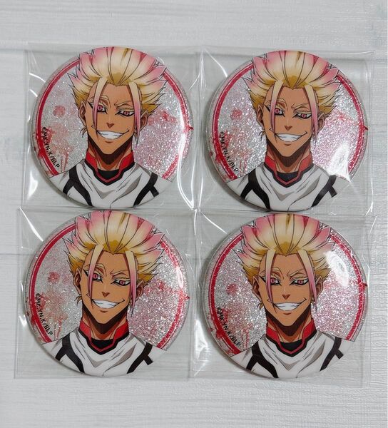 ブルーロック 士道龍聖 ホログラムキャラバッジコレクション 4点セット