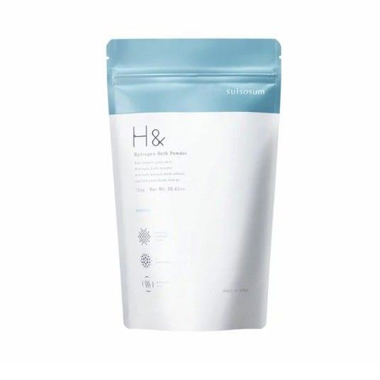 スイソサム アッシュアンド水素入浴剤 750g