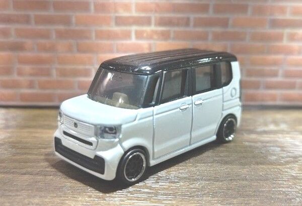 改造 トミカ ホンダ N-box ルーフブラック ツートン 走行可能 HONDA カスタムホイール