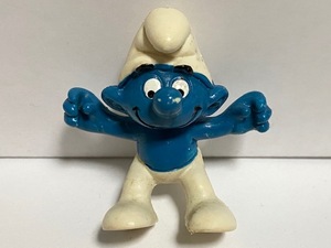 [ Smurf PVC figure ] SMURF Smurf lack of with translation / SMURF TOY PVC FIGURE / V19-131-140