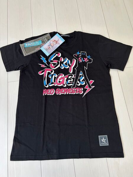 M スターダム STARDAM SLK スターライトキッド Tシャツ ストラップ付き 女子プロレス 黒 アベイル avail 半袖