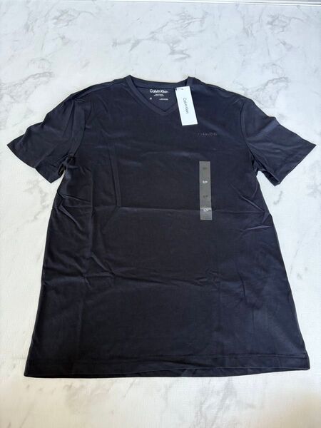 C新品 CALVIN KLEIN カルバン クライン メンズS Tシャツ ブラック