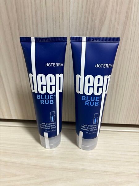 【新品】箱付き ドテラ ディープブルーDeep Blue Rub 2本セット