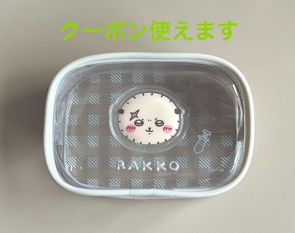 ちいかわ ぷっくりクリアミニポーチ らっこ