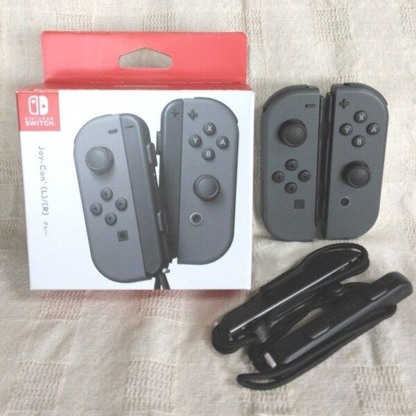 Nintendo Switch ジョイコン グレー 左 右 セット スイッチ ニンテンドースイッチ