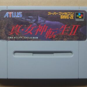 電池交換可 真 女神転生2 女神転生Ⅱ スーパーファミコン 端子清掃済 動作確認済み