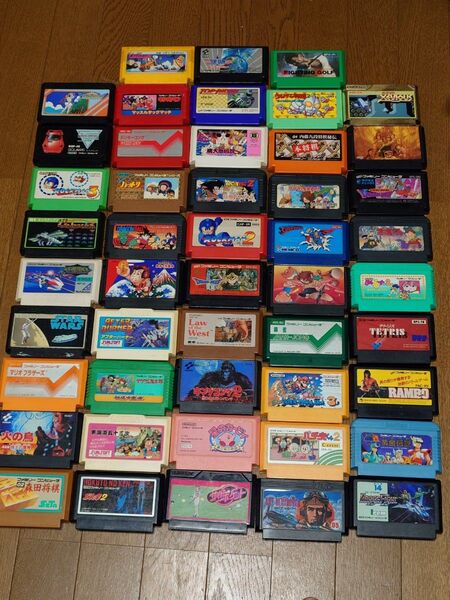 48本セット ファミコン 動作確認済み ロックマン スーパーマリオ3 任天堂 FC ファミリーコンピュータ