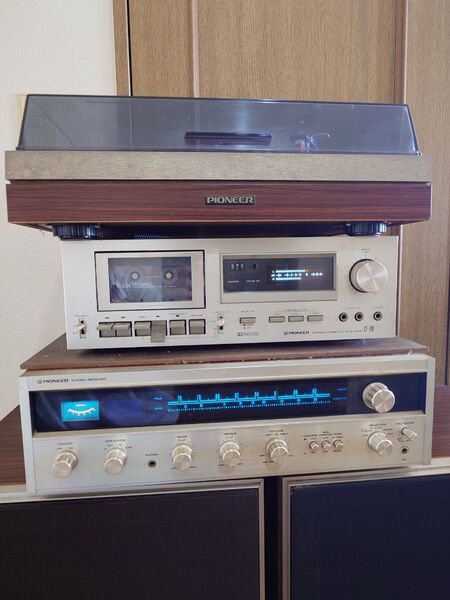 パイオニア レトロ システムコンポ 昭和 レコード テープ アンプ 音響機器 Pioneer