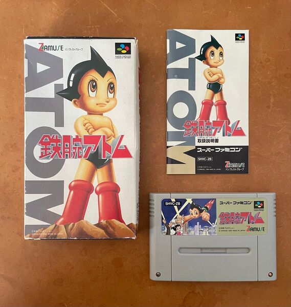 SFC スーパーファミコン 鉄腕アトム (内箱欠品)