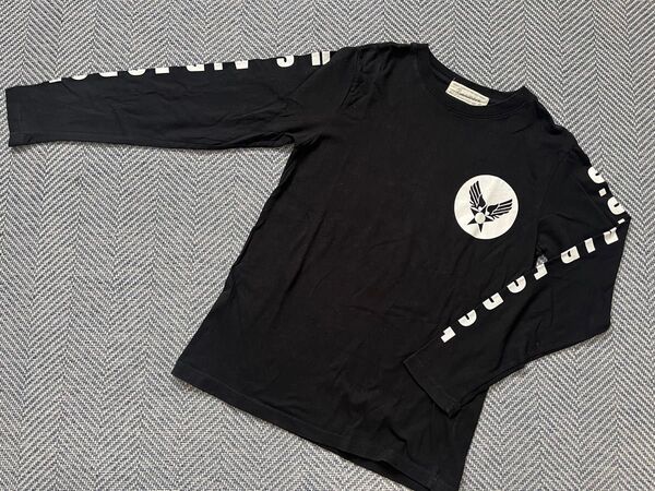 メンズ★ロンT★Mサイズ★長袖Tシャツ★Tシャツ★ カットソー★ブラック
