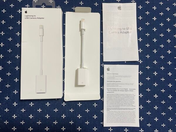 Apple Lightning USB Camera Adapter アップル ライトニング カメラアダプタ MD821AM/A