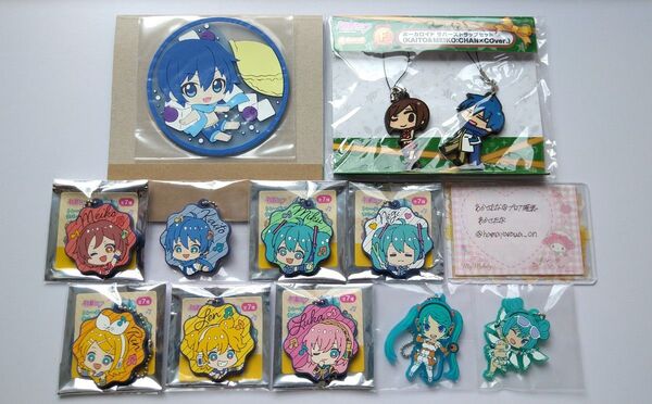 初音ミク ラバーストラップ ラバーキーホルダー ラバーチャーム ボカロ グッズ まとめ売り