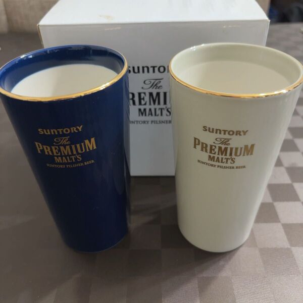 サントリー ザ・プレミアム・モルツ 陶器製タンブラー 2個セット