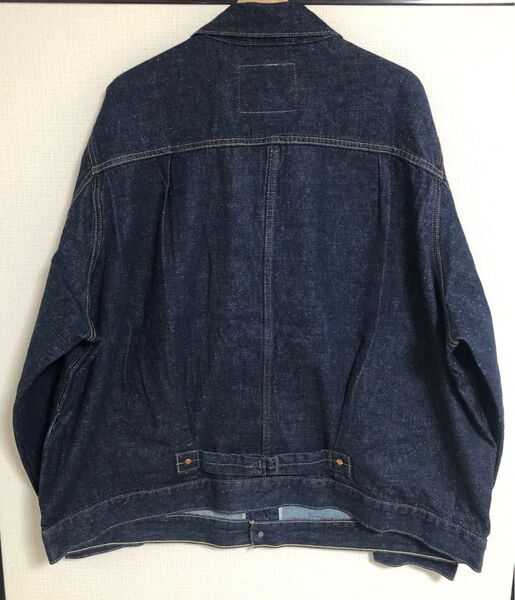 希少 LEVI'S T-back リーバイス デニム ジャケット S506XX Tバック XXL 大戦 1st 2nd ビンテージ
