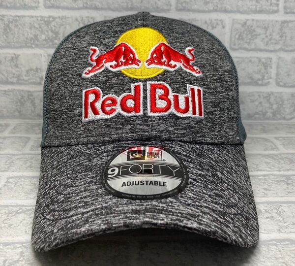 新品 RedBull ×ニューエラ メッシュキャップ グレー