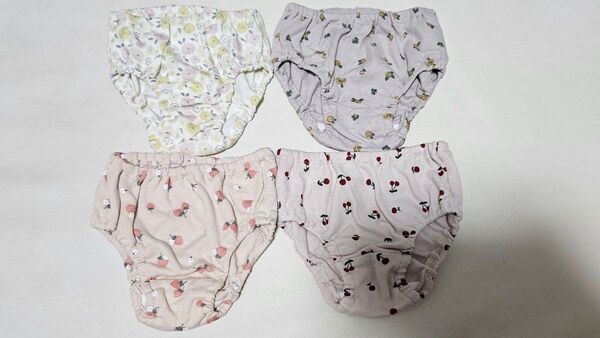 ベビー ショーツ 女児ショーツ 女児パンツ 3枚セット サイズ80
