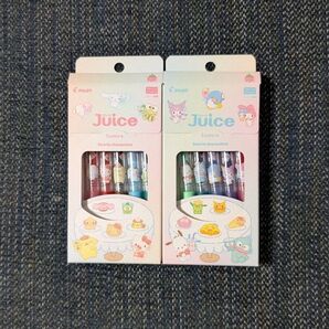 ジュース サンリオ 5色PILOT(パイロット 2種類セット 5本組 合計10本セット ボールペン