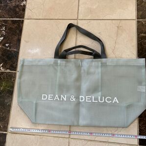 DEAN & DELUCA メッシュトートバッグ グリーン