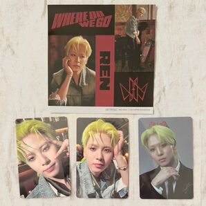 JO1 WHERE DO WE GO WDWG 川尻蓮セット トレカ ステッカー