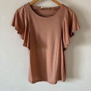 ドゥアルシーヴ カットソー ベージュピンク Mサイズ