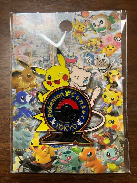 ポケモンセンタートーキョーDX ロゴピンズ ピカチュウ&ミュウ