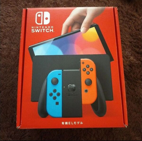 美品「Switch本体有機EL JCネオン」 ニンテンドースイッチ