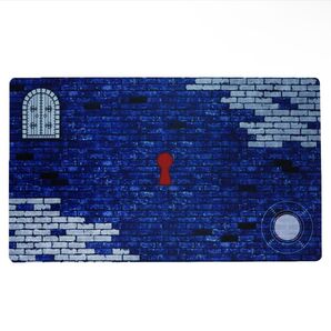 カードゲーム 布ラバー製プレイマット オリジナル ブルー 610x355mm